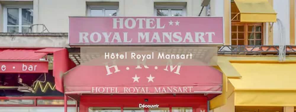 Hotel Royal Mansart Paris Exteriör bild