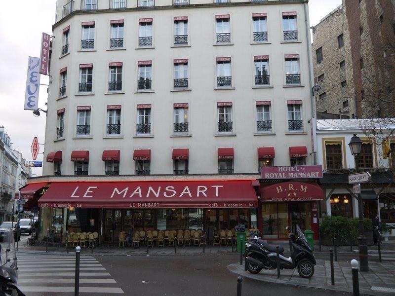 Hotel Royal Mansart Paris Exteriör bild